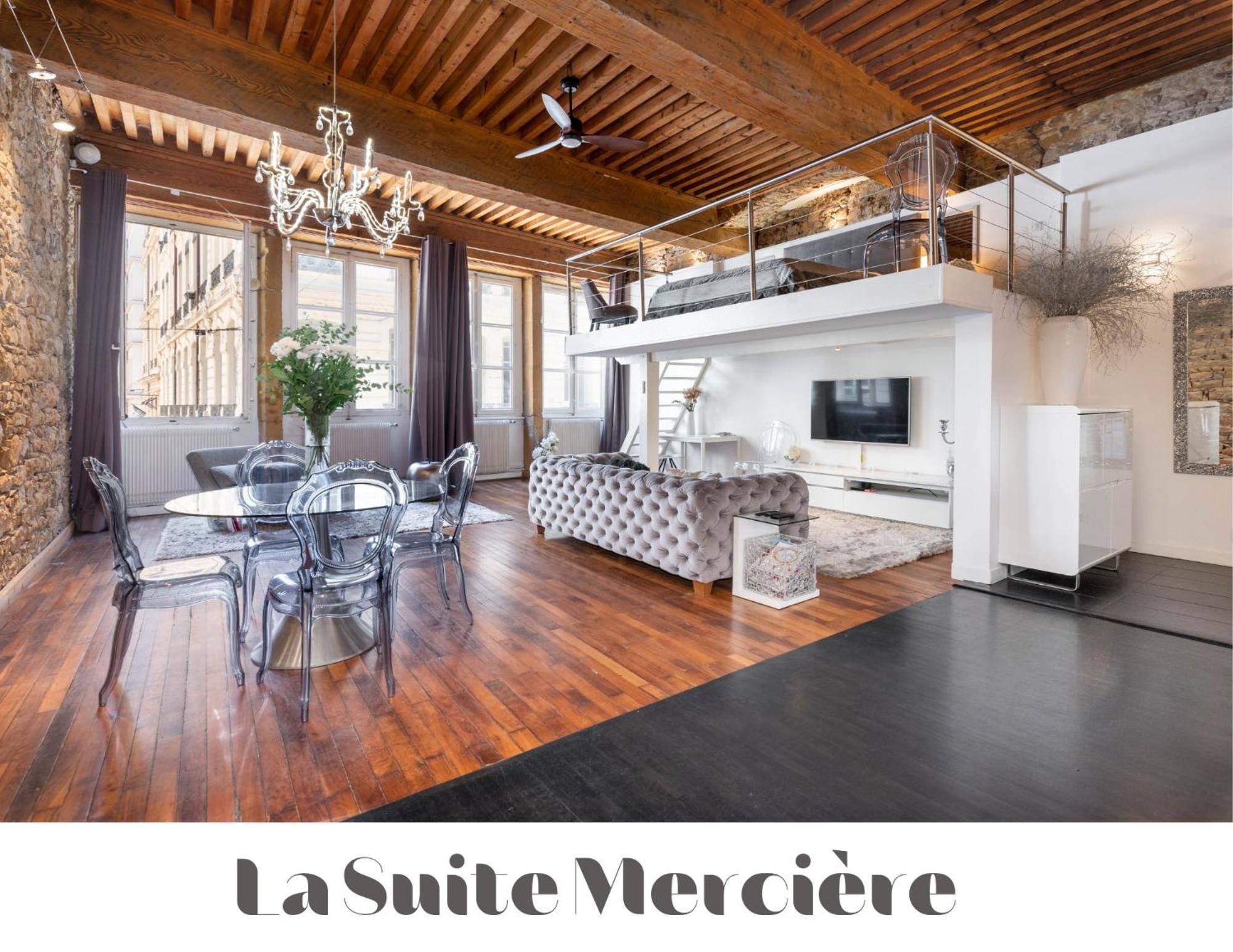 Le Carre Merciere , Appartements De Luxe Au Coeur De Lyon, Loft Et Studio 외부 사진