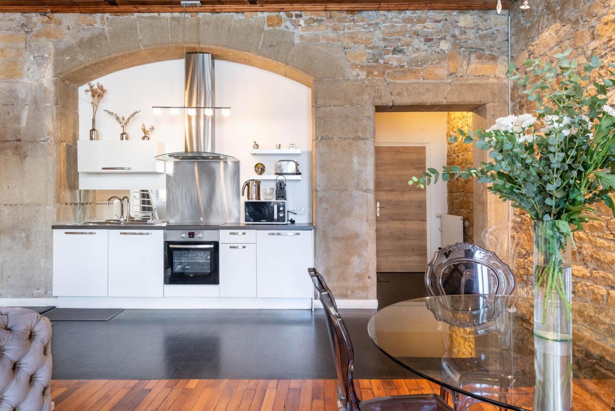 Le Carre Merciere , Appartements De Luxe Au Coeur De Lyon, Loft Et Studio 외부 사진